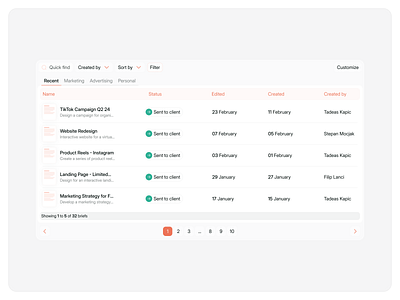 briefbo / dashboard / briefs ai app app design brief briefing app chat chat based clean creative frozen glass minimal translucent typography ui ui