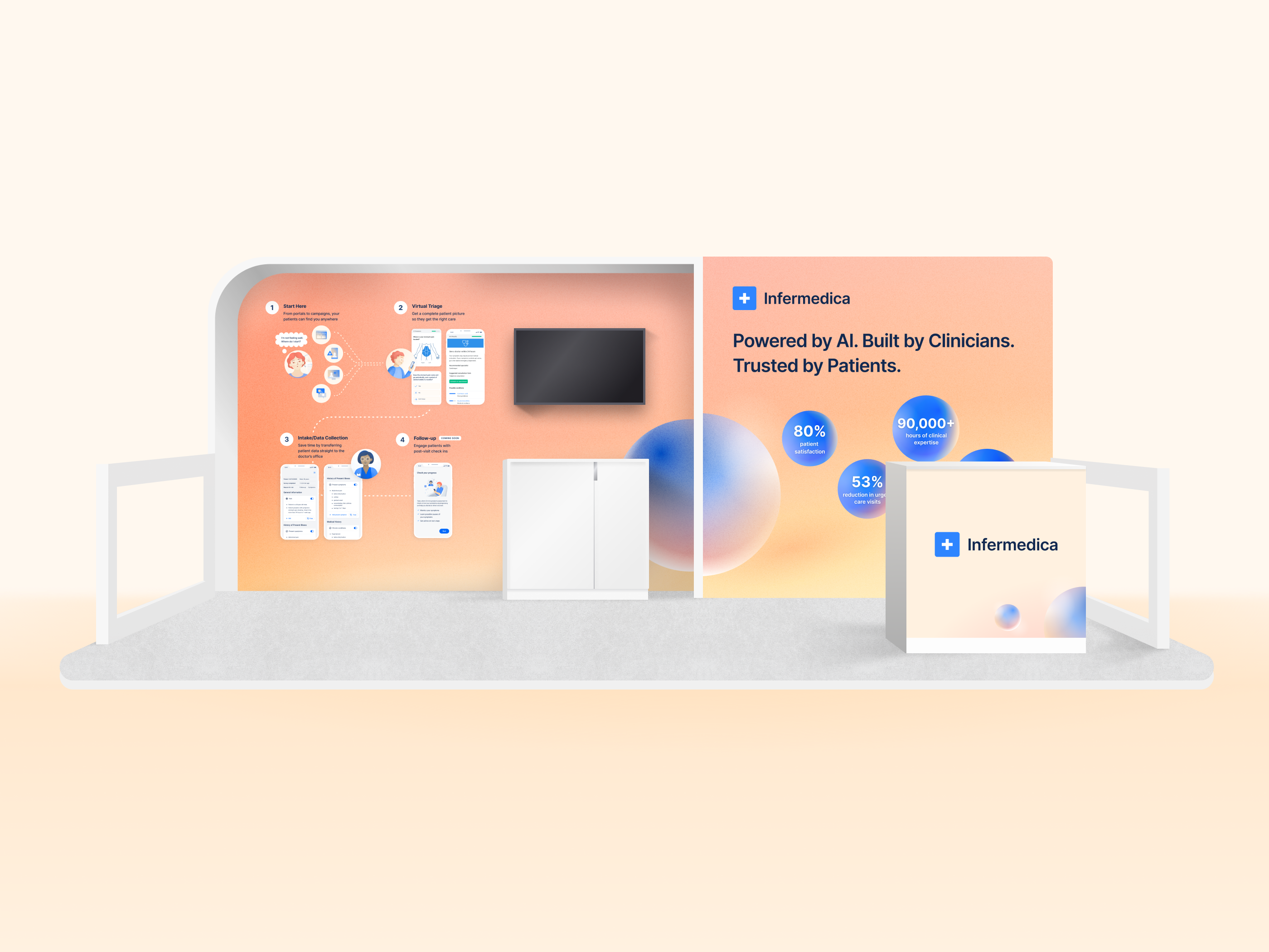 Event kiosk/booth design