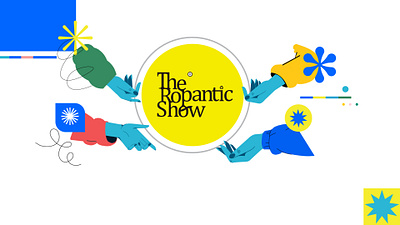 The Ropantic Show / Explainer 2d abstract animation art direction cool design graphic design illustration motion graphics