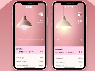 Brightness Adjustment App UI Design animation app design figma mobile app mobiledesign ui uidesgin uiux uxui