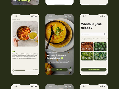 OlGood • Cooking app adobe app branding cooking figma food graphic design recipe ui ux web