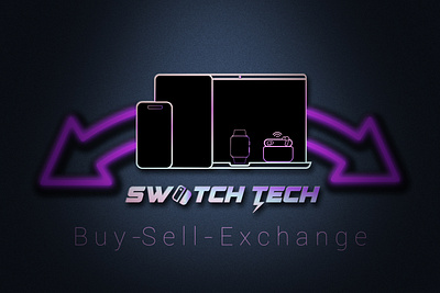 SWITCH TECH LOGO adobe photoshop ads adobi banner adobe illustrator branding business marketing design digital banners digital marketing facebook cover food banner graphic design illustration instagram post logo photoshop photoshop social media