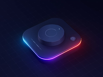 Dimmer / AI Smart Home 3d ai app artificial intelligence colors control design dimmer home interface mobile smart device smart home switch ui ux