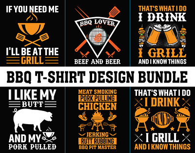 BBQ T-Shirt Design Bundle barbecue barbeque bbqfood bbqlovers bbqporn burger chicken cooking foodlover foodphotography foodstagram graphic graphic design grillen grilling instafood meat meatlover steak t shirt