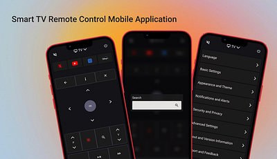 Mini Case Study: Smart TV Remote Control Mobile Application case study dailyui design designthinking graphic design portfolio ui ui 025 uidesign uiux uix101 userexperience userinterface ux