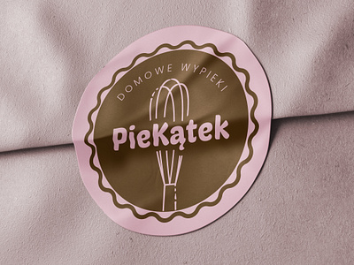 Logo- Piekątek adobeillustrator branding cukiernia design garphics logo mockup