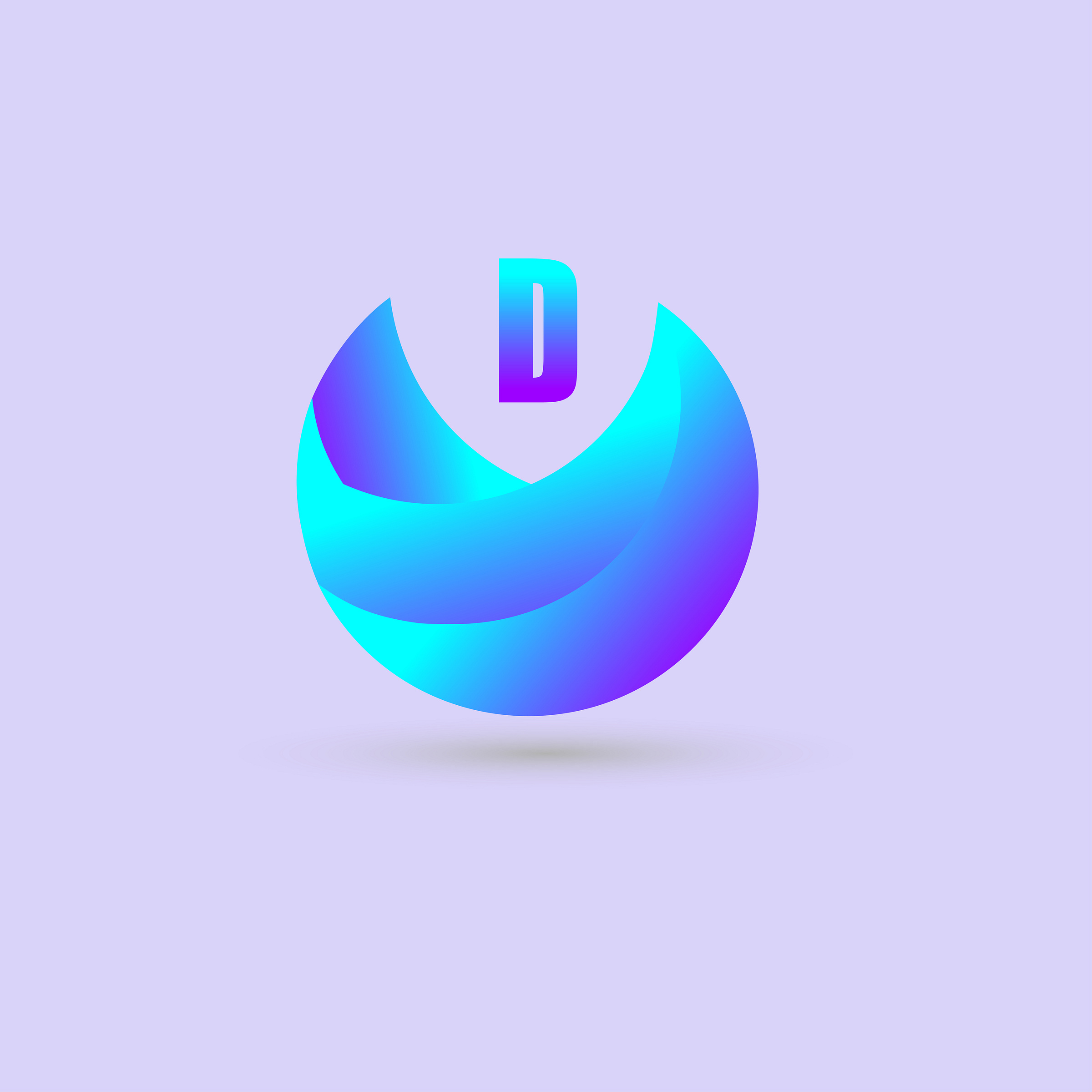 лого з буквою Д by Тетяна Остапюк on Dribbble