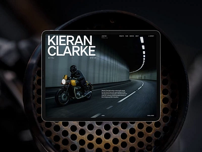 Kieran Clarke Website [WIP] art direction branding design development figma hollywood interaction interaction design logotype stunt ui ui design uidesign uiux web design webdesign webflow website website design wip