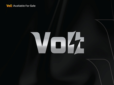 Volt - Unsold Modern Electronics Power Product's logo. branding design electonic electonicslogo electronics graphic design letters logo logofarm logohub logomark logopower logopowerhub logotype modernlogo powerlogo simple voltlogo