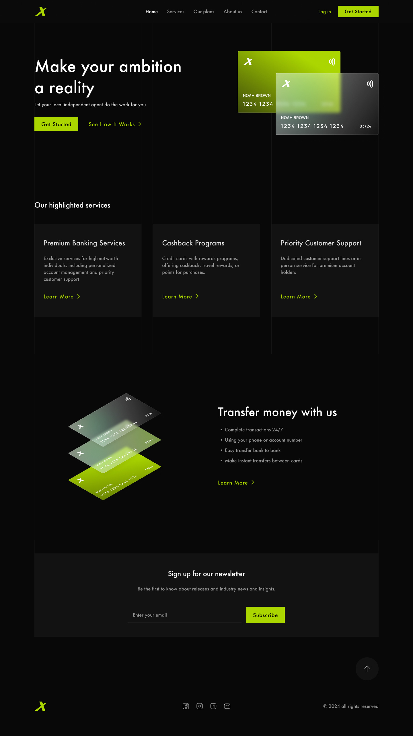 Transfer money - financing landing page 3d animation branding design illustration landing landingpage logo motion graphics ui uiuxdesign ux