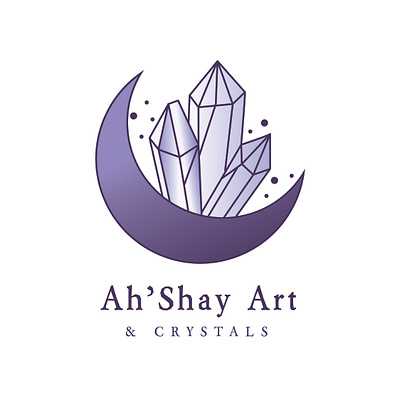 Crystal logo branding design graphic design illustration logo vector webdesign