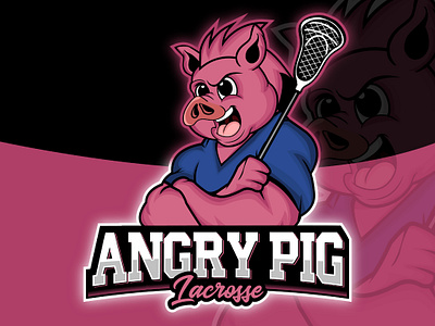 Angry pig logo branding design graphic design illustration logo vector webdesign