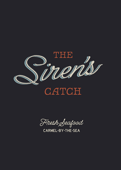 The Siren's Catch - Logo Design austintexas branddesign brandidentity branding design graphic design layout logo logodesign typography vector