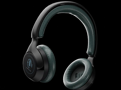 HeadPhones 3d graphic design product