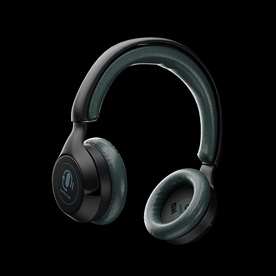 HeadPhones 3d graphic design product