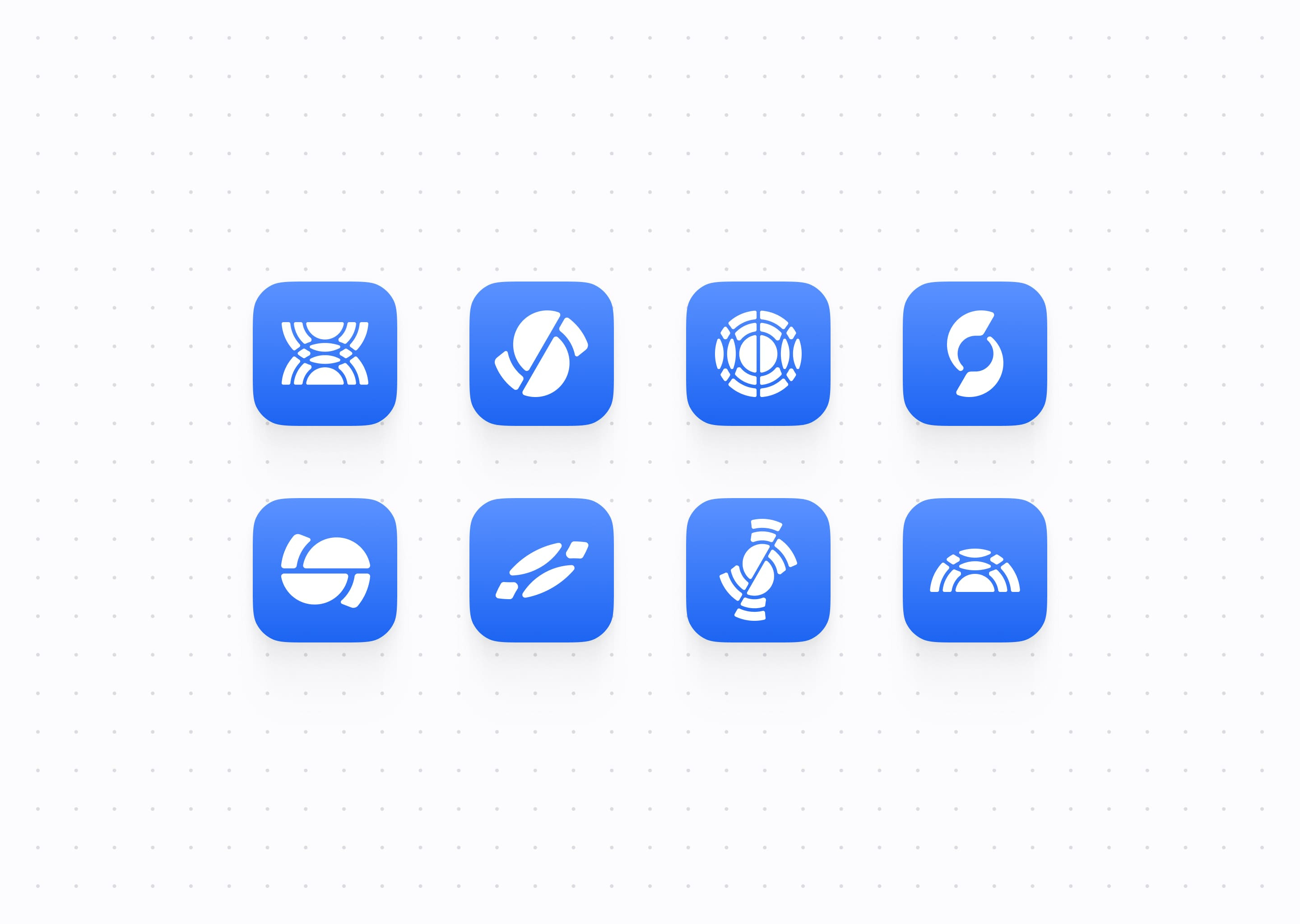 Iconography Exploration badge brand branding clean concept exploration figma graphic design icon iconography logo ui