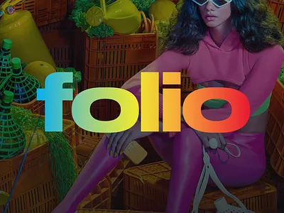 Folio Brand Identity — Community of Artists app artist branding community design graphic design illustration logo nft portfolio superfuture superfuture labs ui ux web3