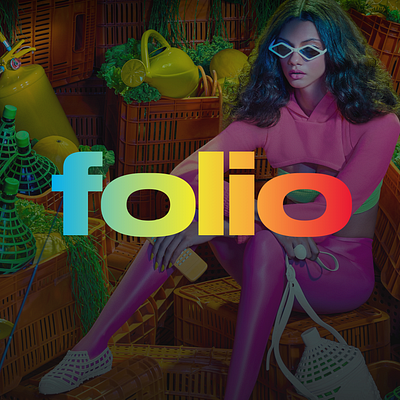 Folio Brand Identity — Community of Artists app artist branding community design graphic design illustration logo nft portfolio superfuture superfuture labs ui ux web3