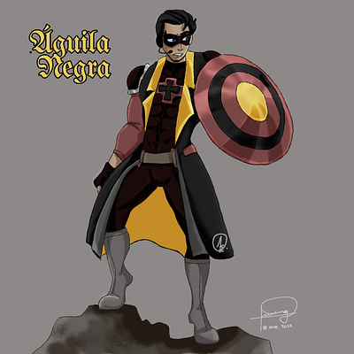 Characters desing: Black Eagle, Mothwing, and Artemis. character design concept art digital art illustration