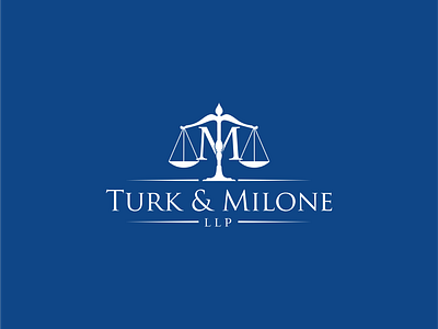 TURK & MILONE LLP LOGO branding logo