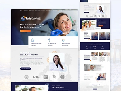 Venice Periodontics and Implant Dentistry – Website Design beach care certified dental dentist doctor florida implant medical practitioner tooth ui website wisdom teeth