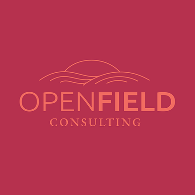 Open Field Consulting adobeillustrator art artist brand brand design branding consulting design family planning field law lawyer legacy legal advisors logo succession sun swallow