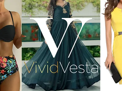 Logo & Banner Design for VividVesta 3d animation banner design branding cloth shop fashion shop graphic design logo motion graphics online shop social media design ui