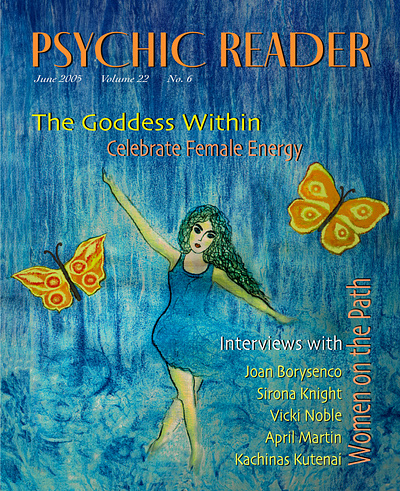 Psychic Reader Cover graphic design illustration