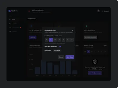 Edit Modal dashboard dashboard ui design modal uidesign uiux web app web design