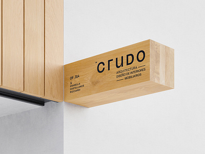 Crudo. arquitectura architecture brand brand design c logo construction logo creative design geometric logo graphic design logo logos monogram ui visual