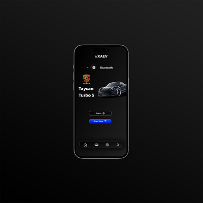Exaev - UX Design android app design auto app design automotive app design cars cars app design ios startup app design ui ux ux design uxui design
