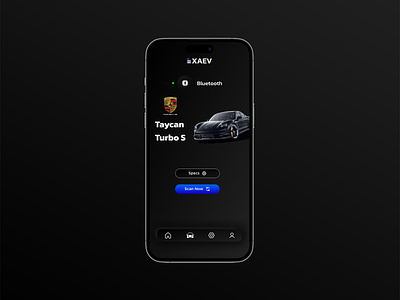 Exaev - UX Design android app design auto app design automotive app design cars cars app design ios startup app design ui ux ux design uxui design