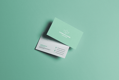 Standard business card design design graphic design pr print