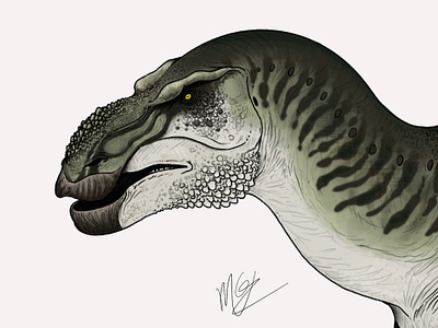 Stylized Iguanodon Concept Art characterdesign conceptart creaturedesign dinosaurs