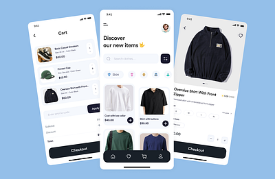 StyleSizzle - Shopping App ✌✨ design interaction design ui ux ux design