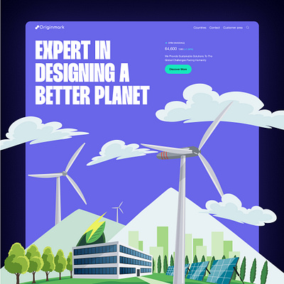 Greentech Website ui