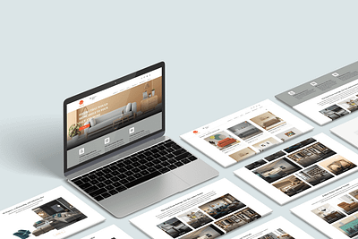 Your Ultimate Destination for Online Furniture Orders branding furniture ui ux webdesign website