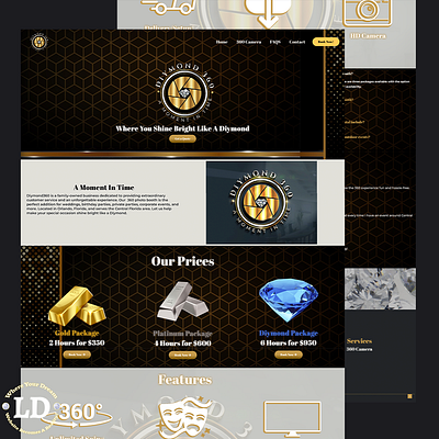 Diymond360 branding design graphic design illustration logo ui web design webdesign website design websitedesign wordpress