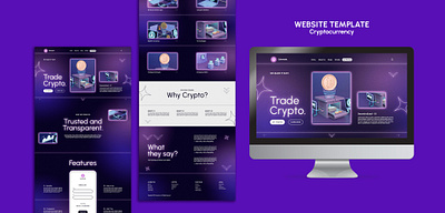 Crypto Currency Web Design adobe indesign adobe photoshop adobe xd app design crypto currency figma full stack development graphic design landing page uiux web design