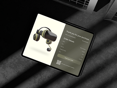 Purchase Receipt - VR Headset creativechallenge creativedesign creatives dailyui design designinspiration dribbbleshot graphicdesign ios minimalist receipt layouts purchase receipt design receipt layout ui ui design uichallenge uiux userinterface uxdesign vrheadset webdesign