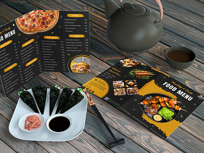 Restaurant food menu banner branding brochure card creative design food foodmenu foodmockup graphic design graphics illustration menu menucard mockup print ui uiux