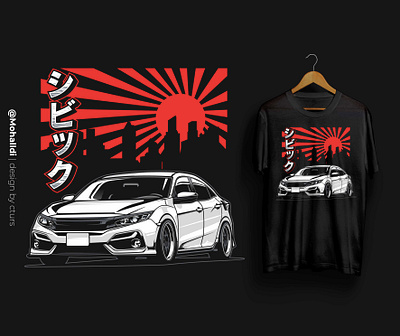 Civic Type R car tshirt