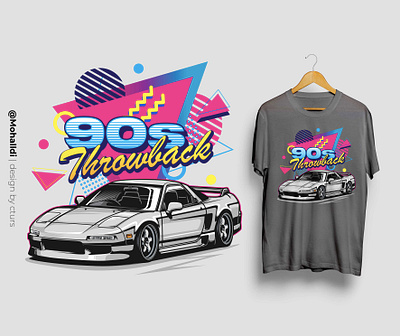 Acura NSX 90s car tshirt