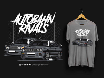 Autobahn Rivals car tshirt