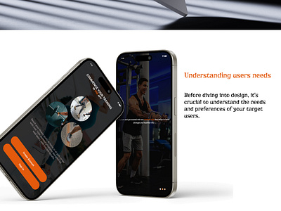 Fitness Mobile App UI product designer uiux user focused design