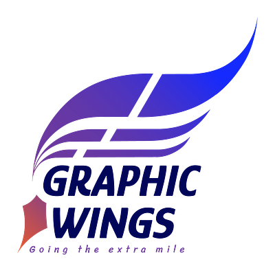 Graphic Wings LOGO branding graphic design logo