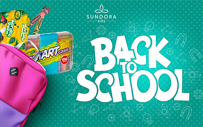 back to school offer banner branding graphic design key visual logo motion graphics social media