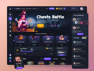 Web3 crypto online casino dashboard betting casino banners casino dashboard casino mascot crash ui game crypto casino gambling game ui igaming online casino games online casino website slots ui web3 web3 casino