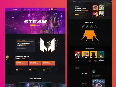 Halda - eSports and Gaming NFT ui video game