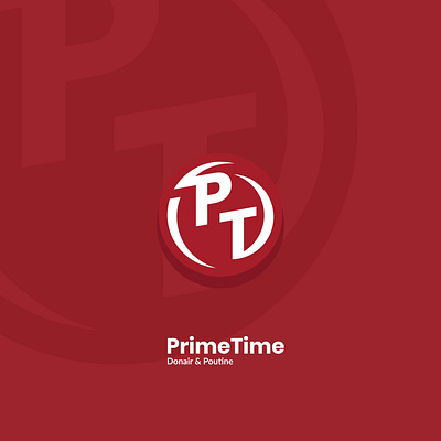 Prime Time branding design graphic design illustration logo nimadelavari paper cup prime time